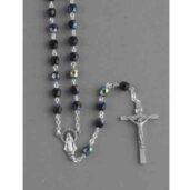 CRYSTAL MULTI-COLOURED ROSARY