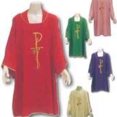 DALMATIC & STOLE - PAX RED